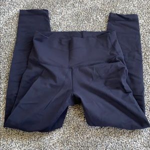 Lululemon | wunder under navy leggings